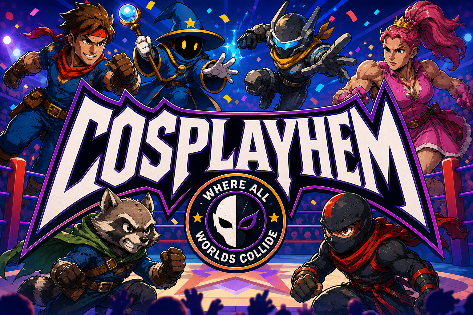 Cosplayhem — Where All Worlds Collide